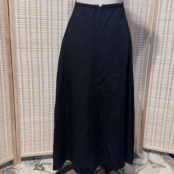 ASTR The Label Small Crisscross Open Back Dress Black Midi Circle Skirt Fitted - Picture 7 of 16